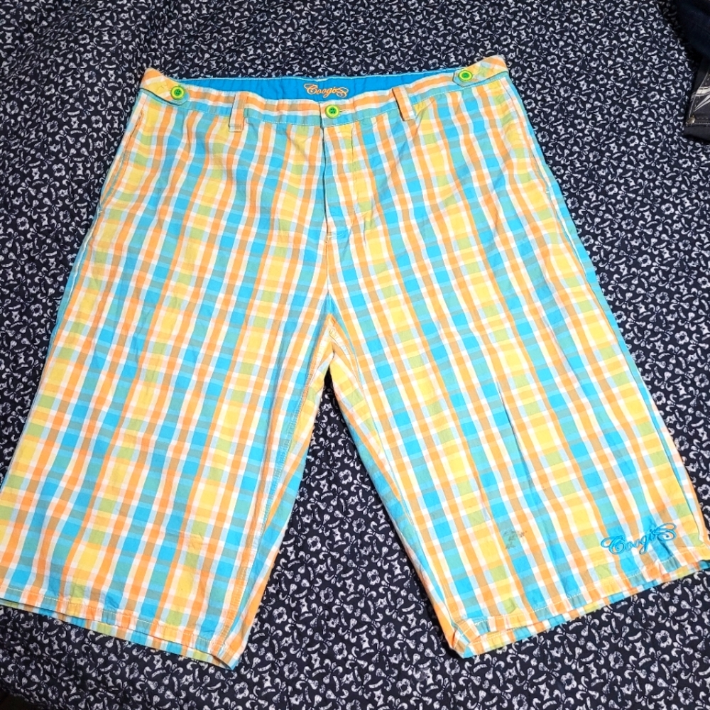 Coogi plaid shorts 46